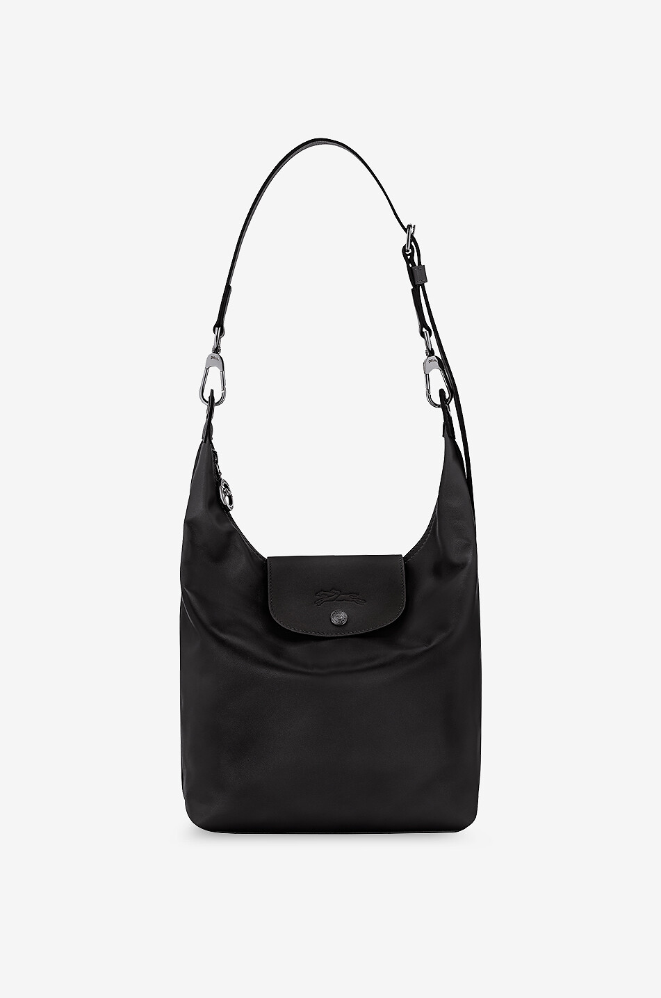 LONGCHAMP Schultertasche aus Leder Le Pliage Xtra Medium Damen SCHWARZ 1
