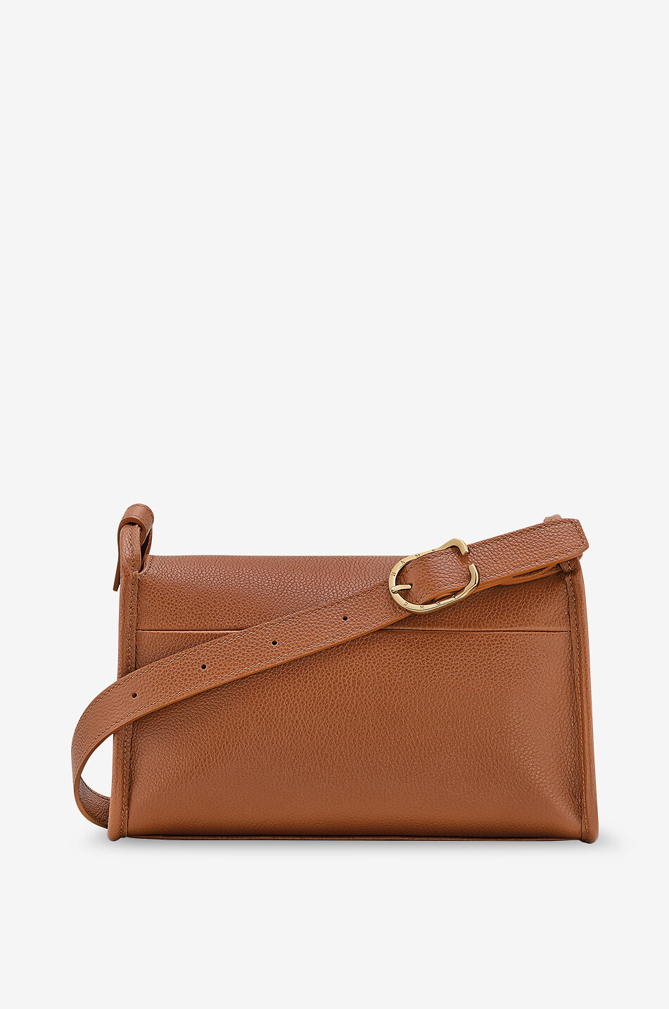 Le Foulonné Medium grained leather shoulder bag