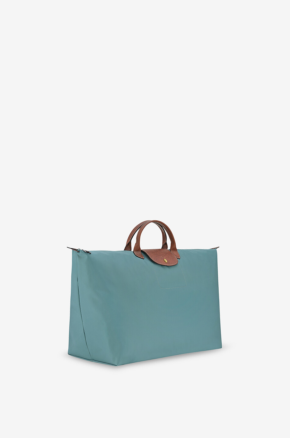 LONGCHAMP Le Pliage Original M canvas and leather travel bag Women MEDIUM BLUE 2