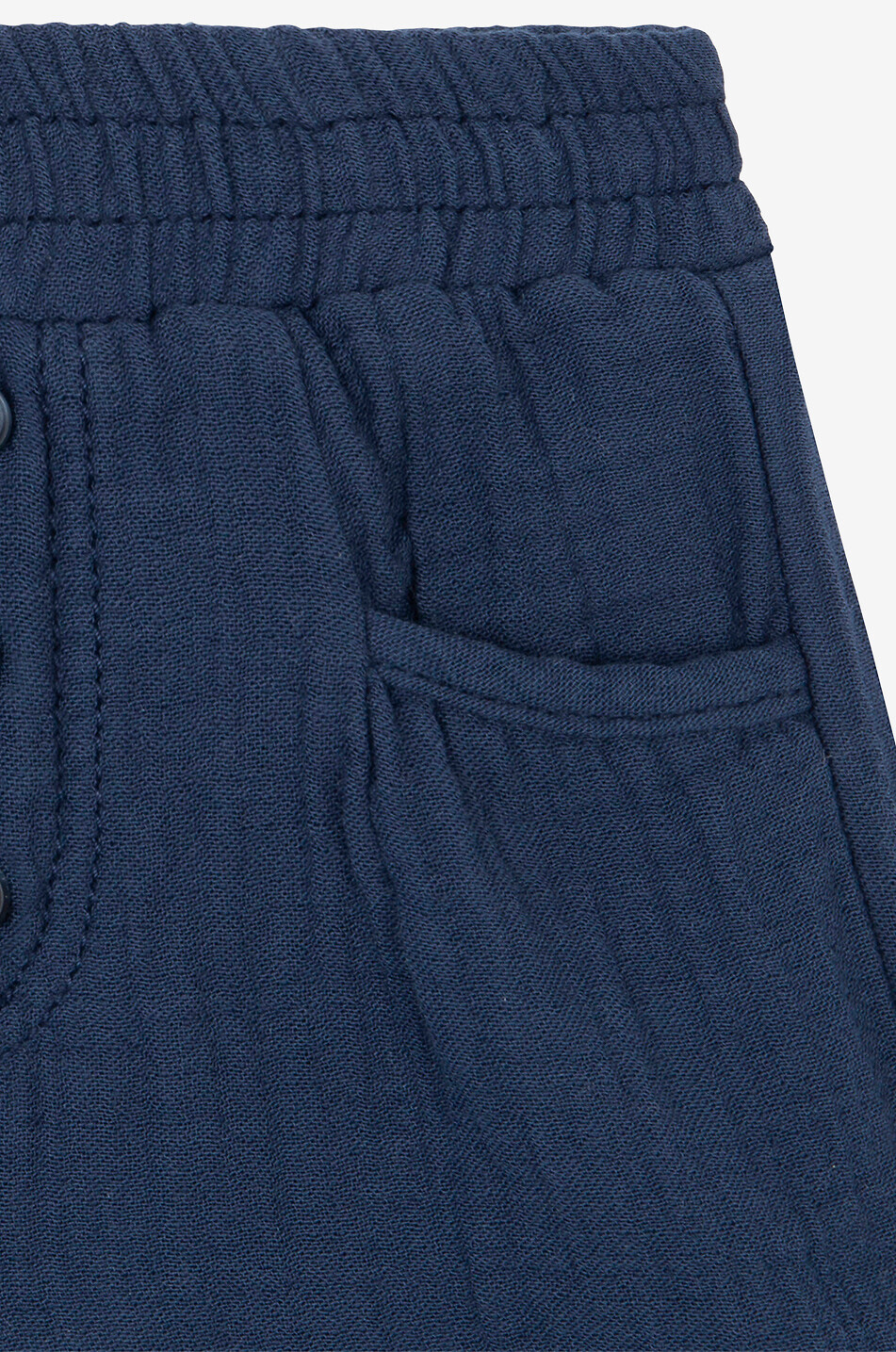 TARTINE ET CHOCOLAT Baby gauze shorts Baby MEDIUM BLUE 3