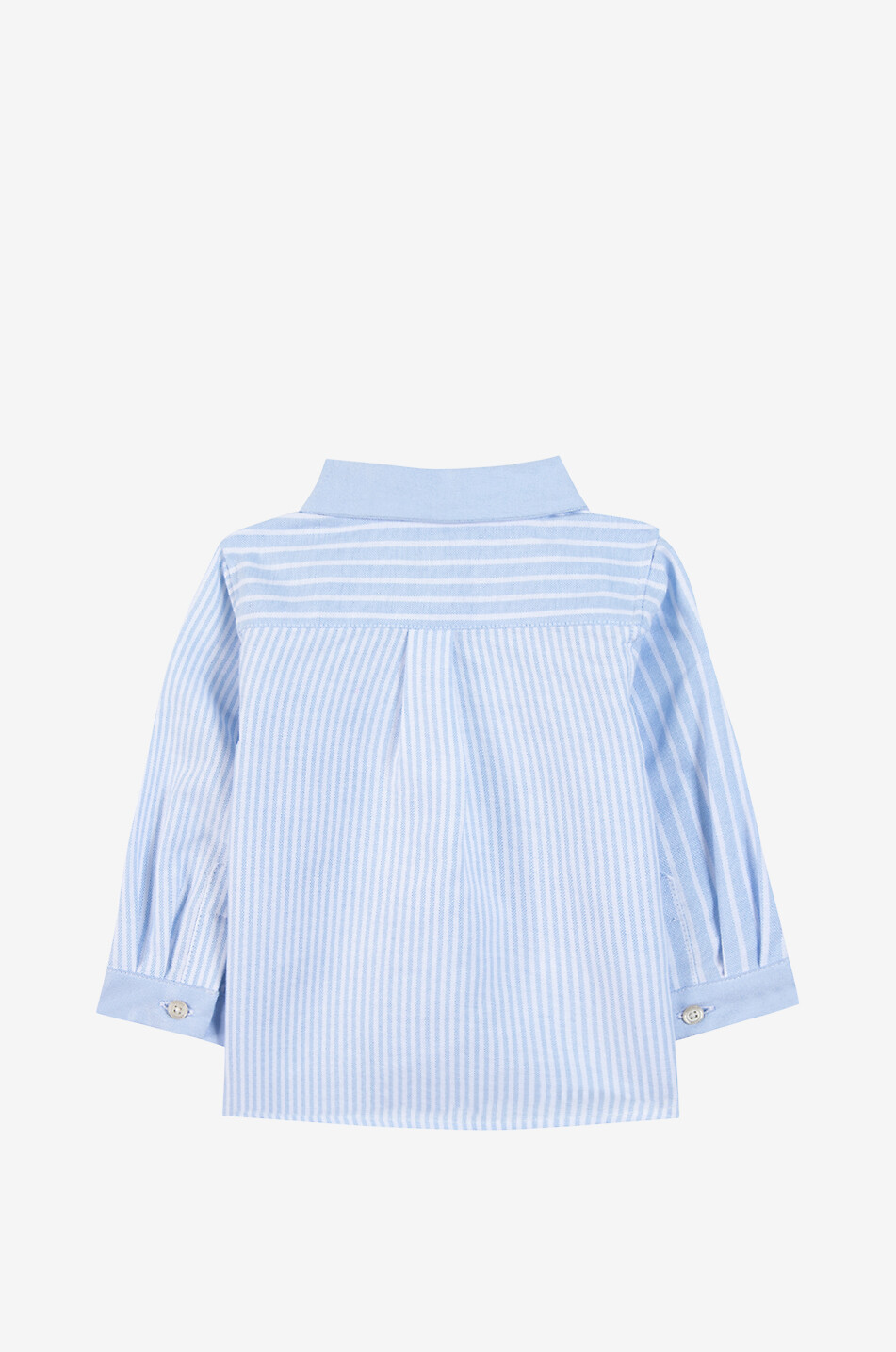 TARTINE ET CHOCOLAT Baby's striped shirt Baby BLUE 2