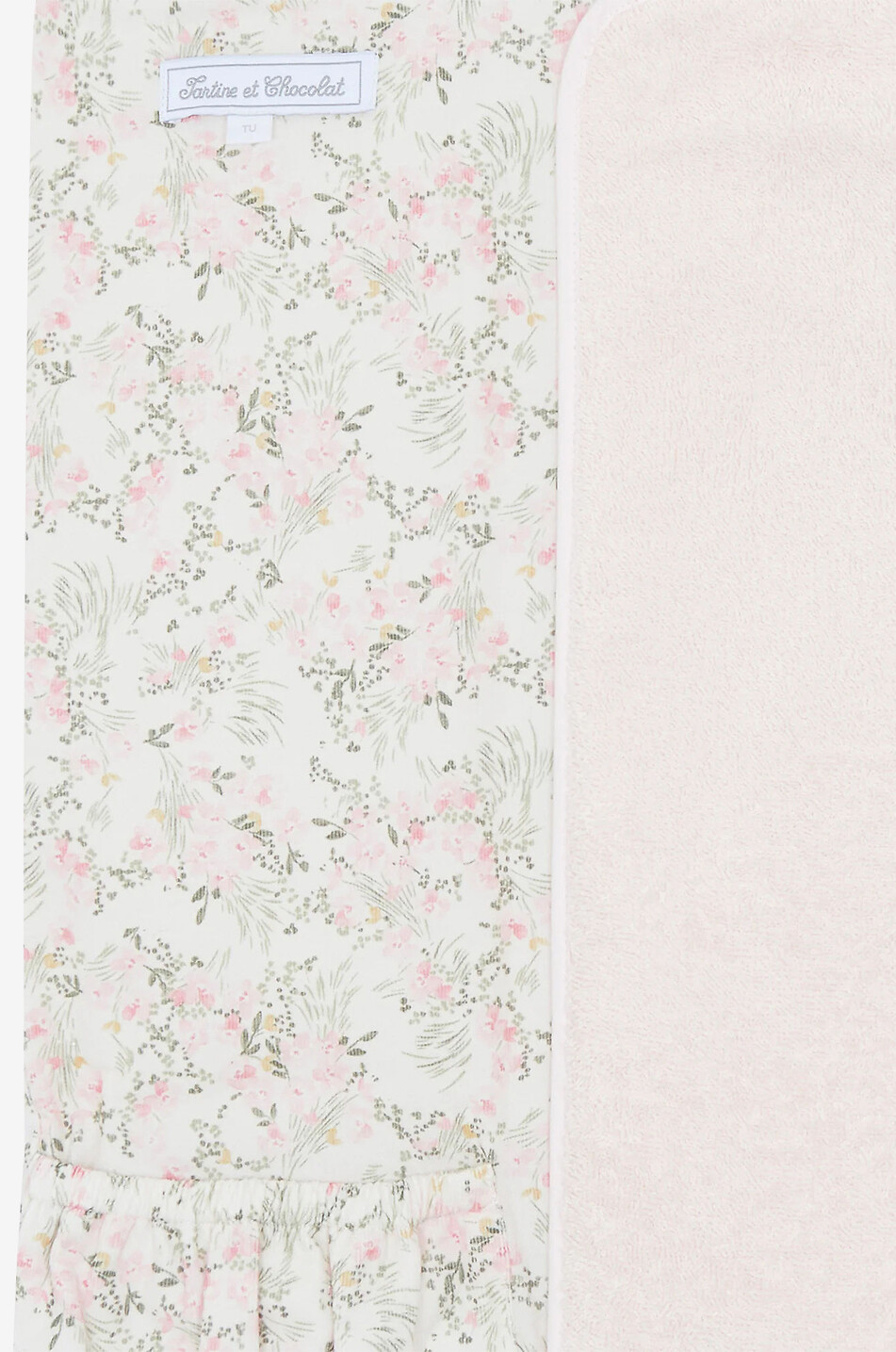 TARTINE ET CHOCOLAT Reise-Matratze für Babys aus Baumwolle Baby HELLROSA 3