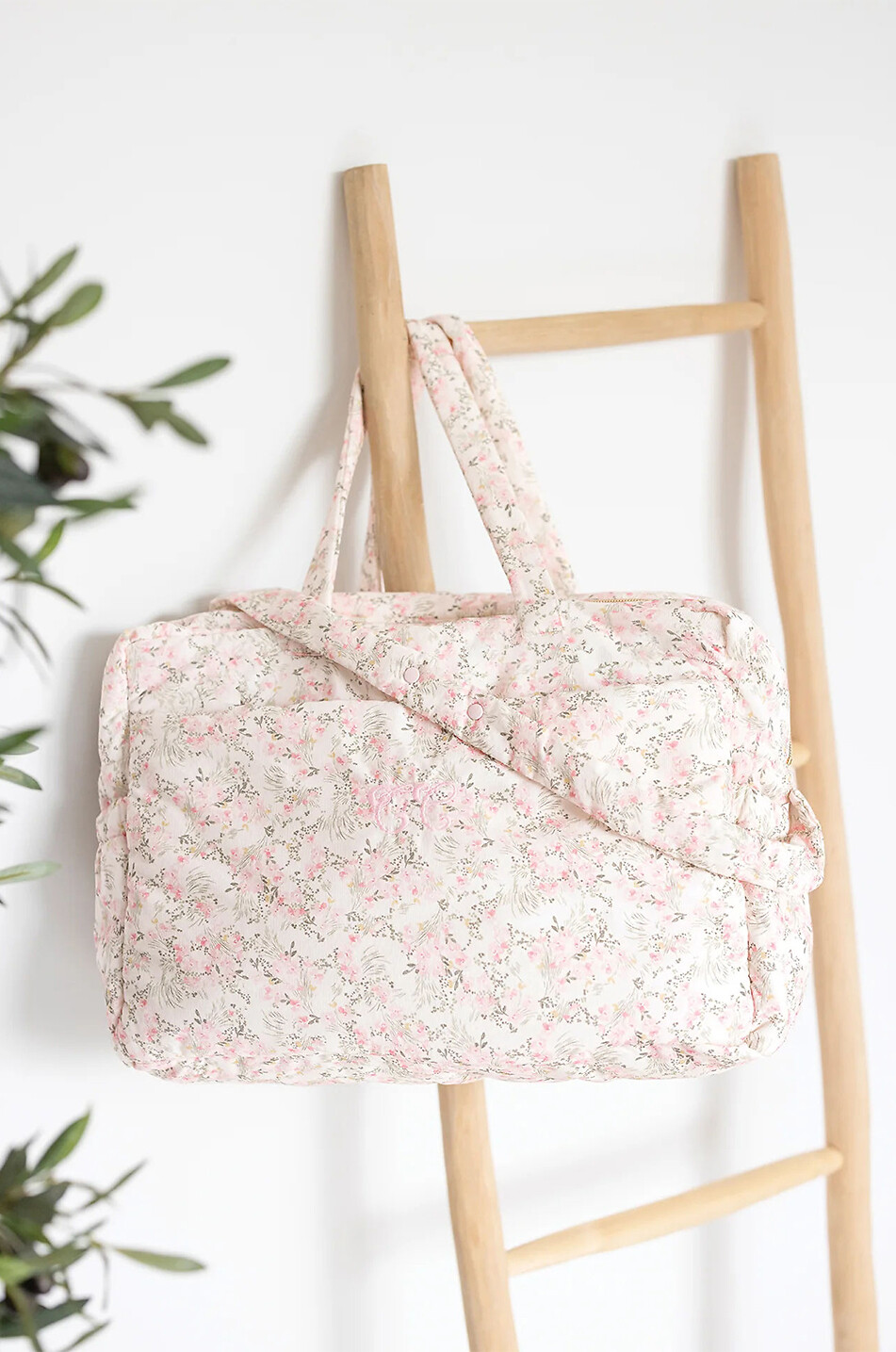 TARTINE ET CHOCOLAT Windeltasche für Babys aus Baumwolle Baby HELLROSA 3