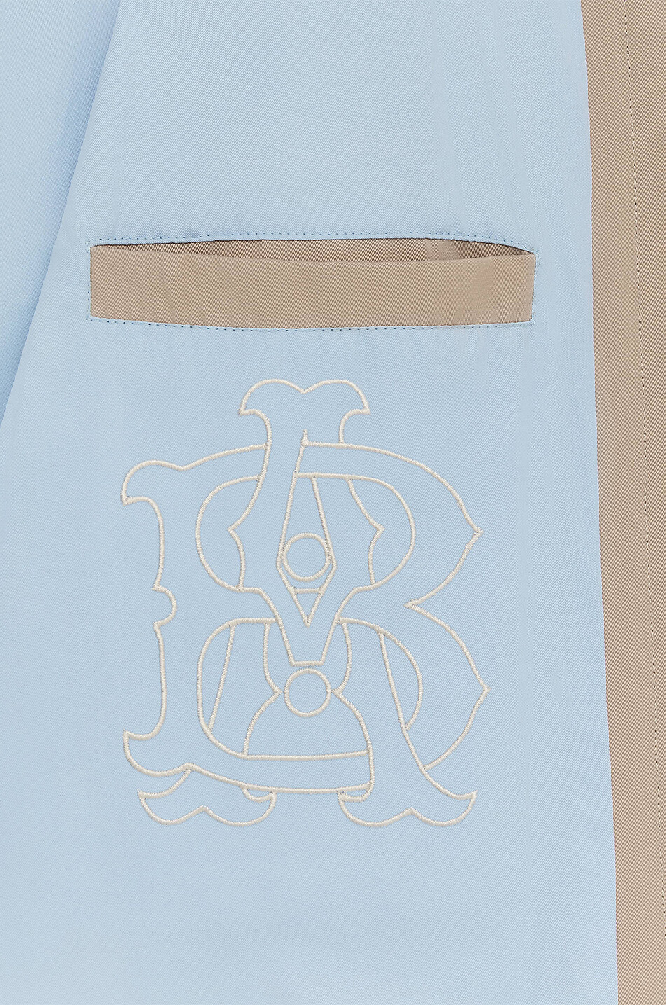 Cotton blend trench coat