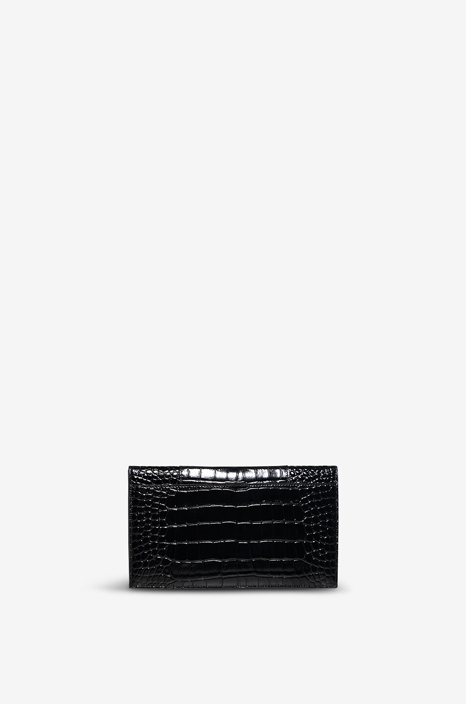 Pochette effet croco best sale