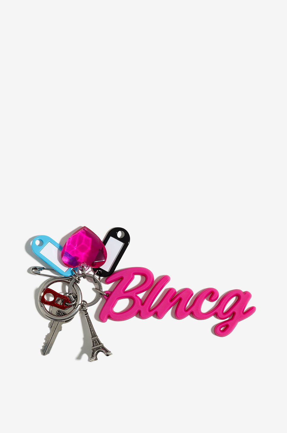 BALENCIAGA Hourglass Soft Big Souvenirs handbag charm Women PINK 1