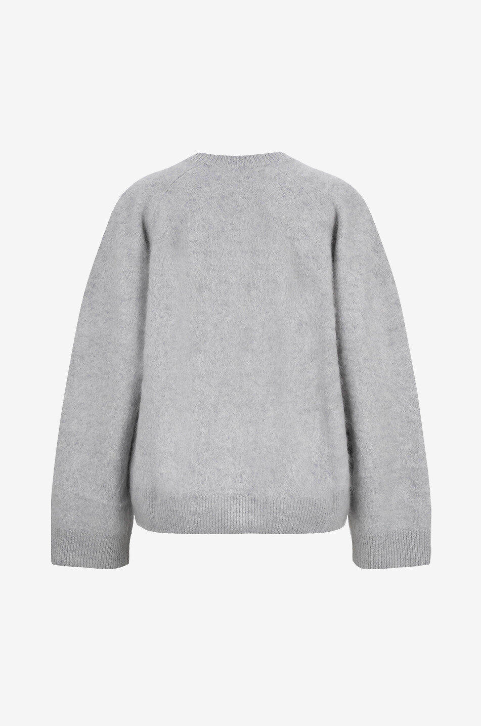 LISA YANG Pullover mit V-Ausschnitt aus Kaschmir Mallory Damen HELLGRAU 2