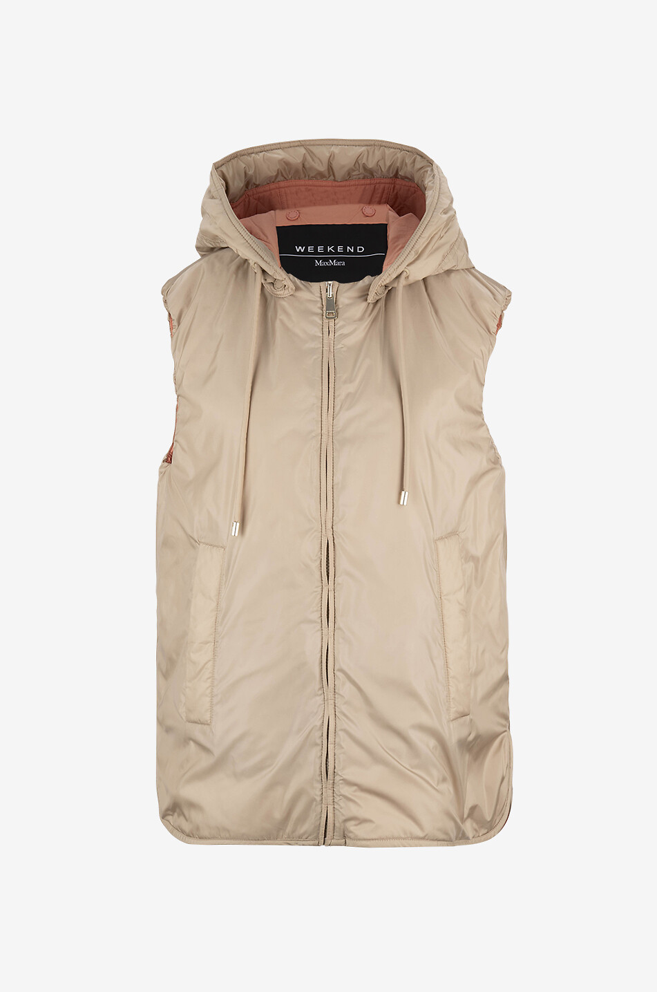 Tecla quilted hooded reversible vest - WEEKEND MAX MARA