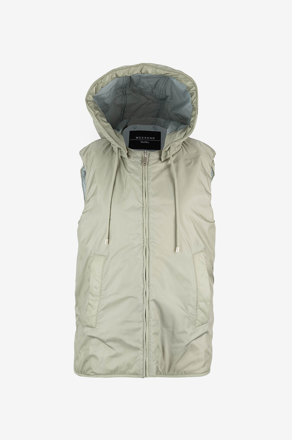 Tecla quilted hooded reversible vest
