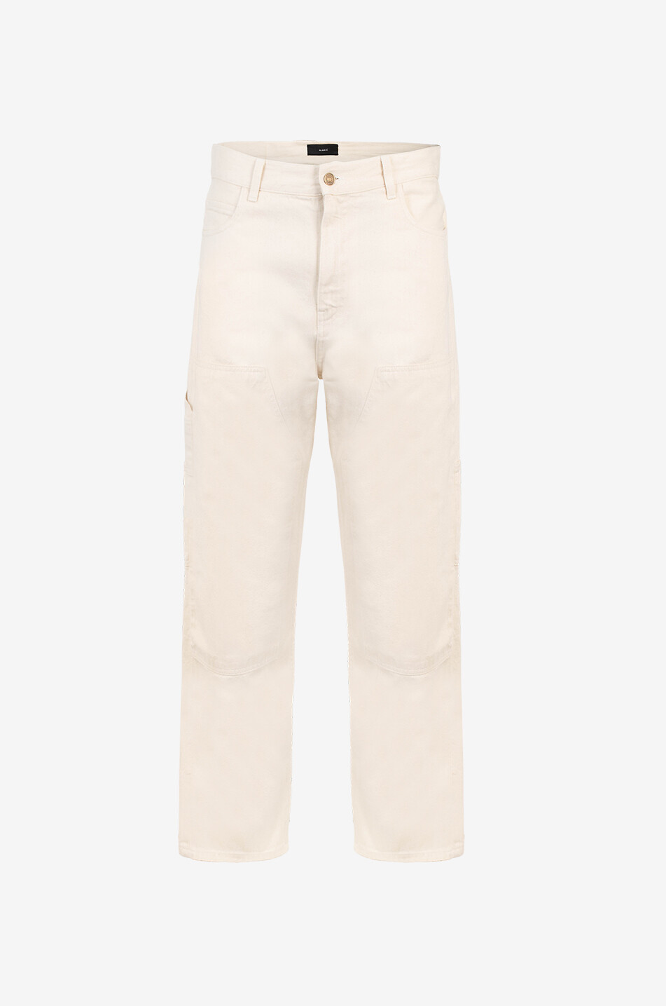 ALANUI Jean cargo en coton Homme BLANC CASSE 1