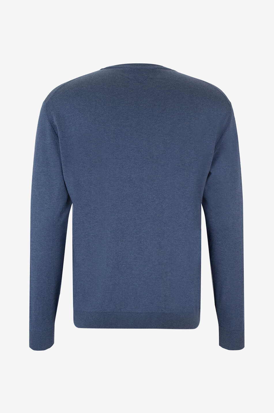 MAURIZIO BALDASSARI Feiner Pullover mit Rundhalsausschnitt Herren MITTELBLAU 2