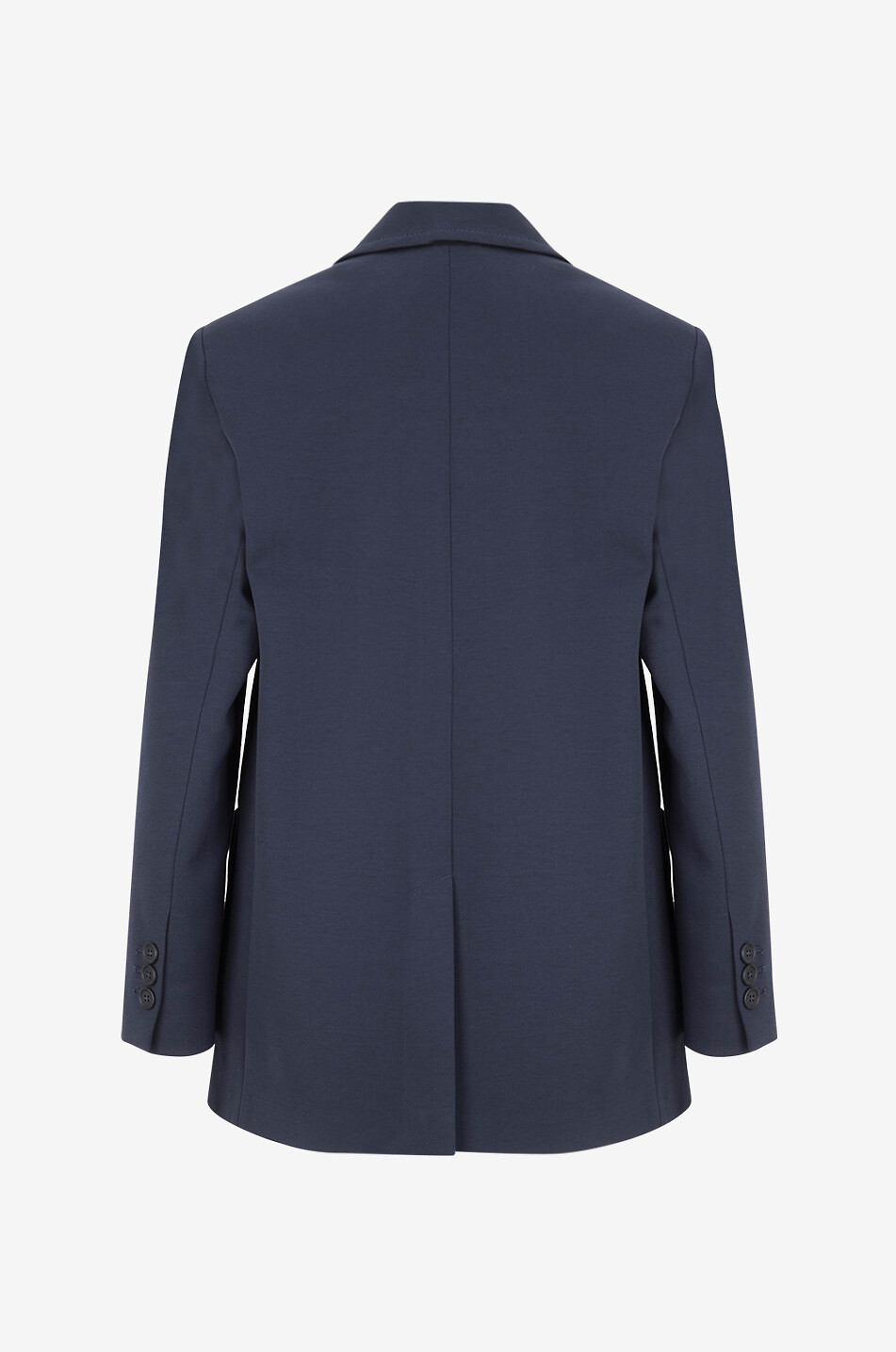 WEEKEND MAX MARA Blazer en coton à patch Brama Femme BLEU FONCE 2