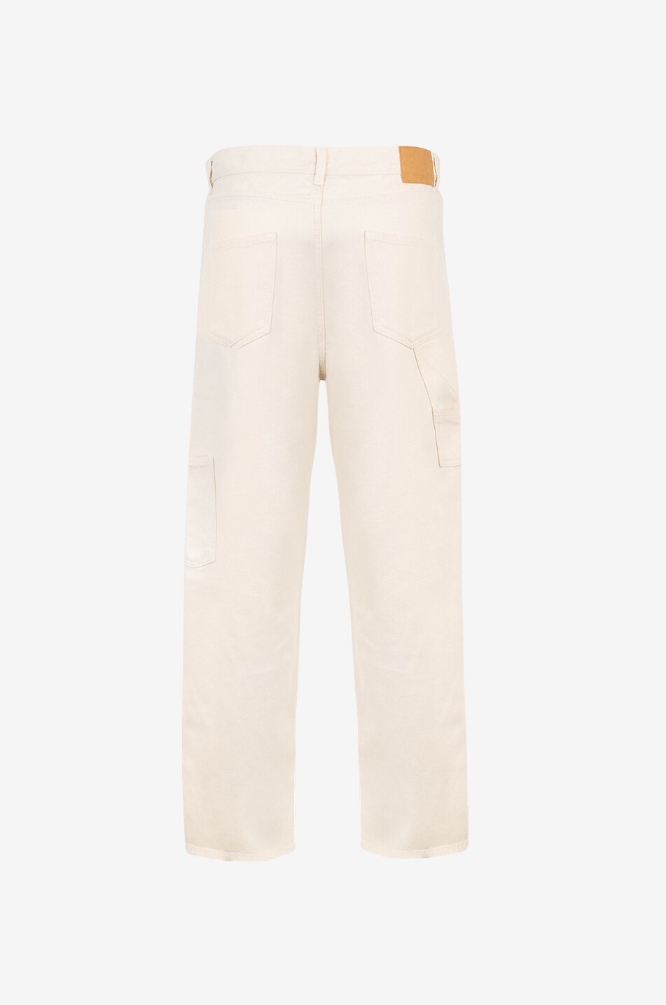 ALANUI Jean cargo en coton Homme BLANC CASSE 2
