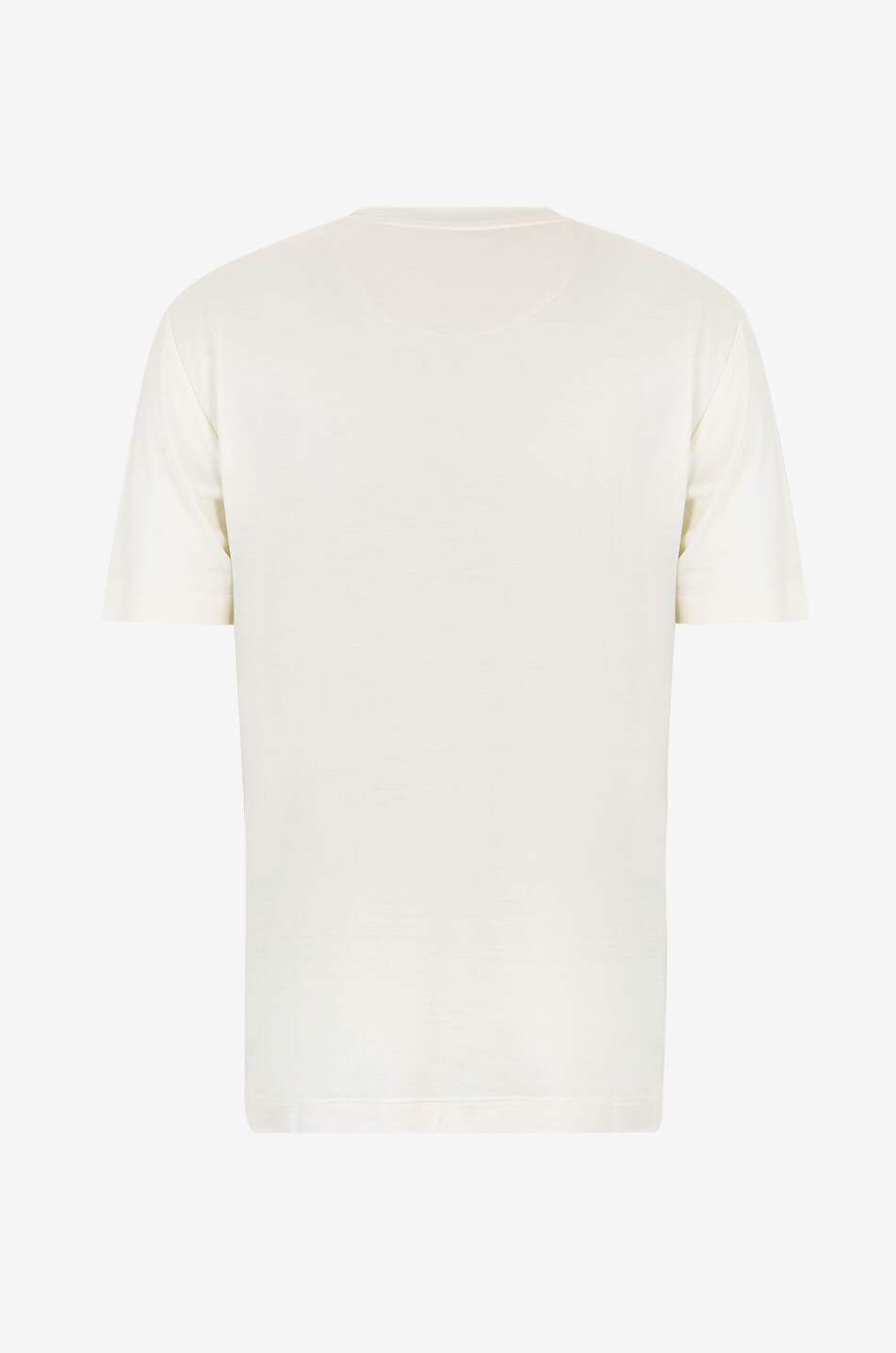 MARCO PESCAROLO T-shirt à manches courtes en coton James Homme BLANC CASSE 2