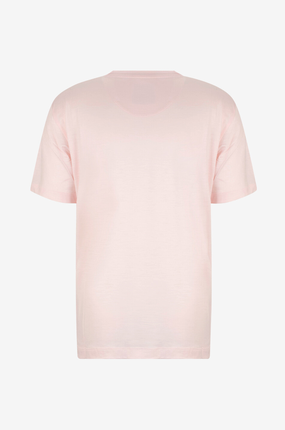 MARCO PESCAROLO James cotton short-sleeved T-shirt Men LIGHT PINK 2