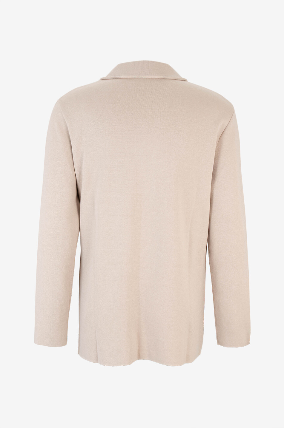 MAURIZIO BALDASSARI Blazer en maille de soie et coton Homme Beige clair 2