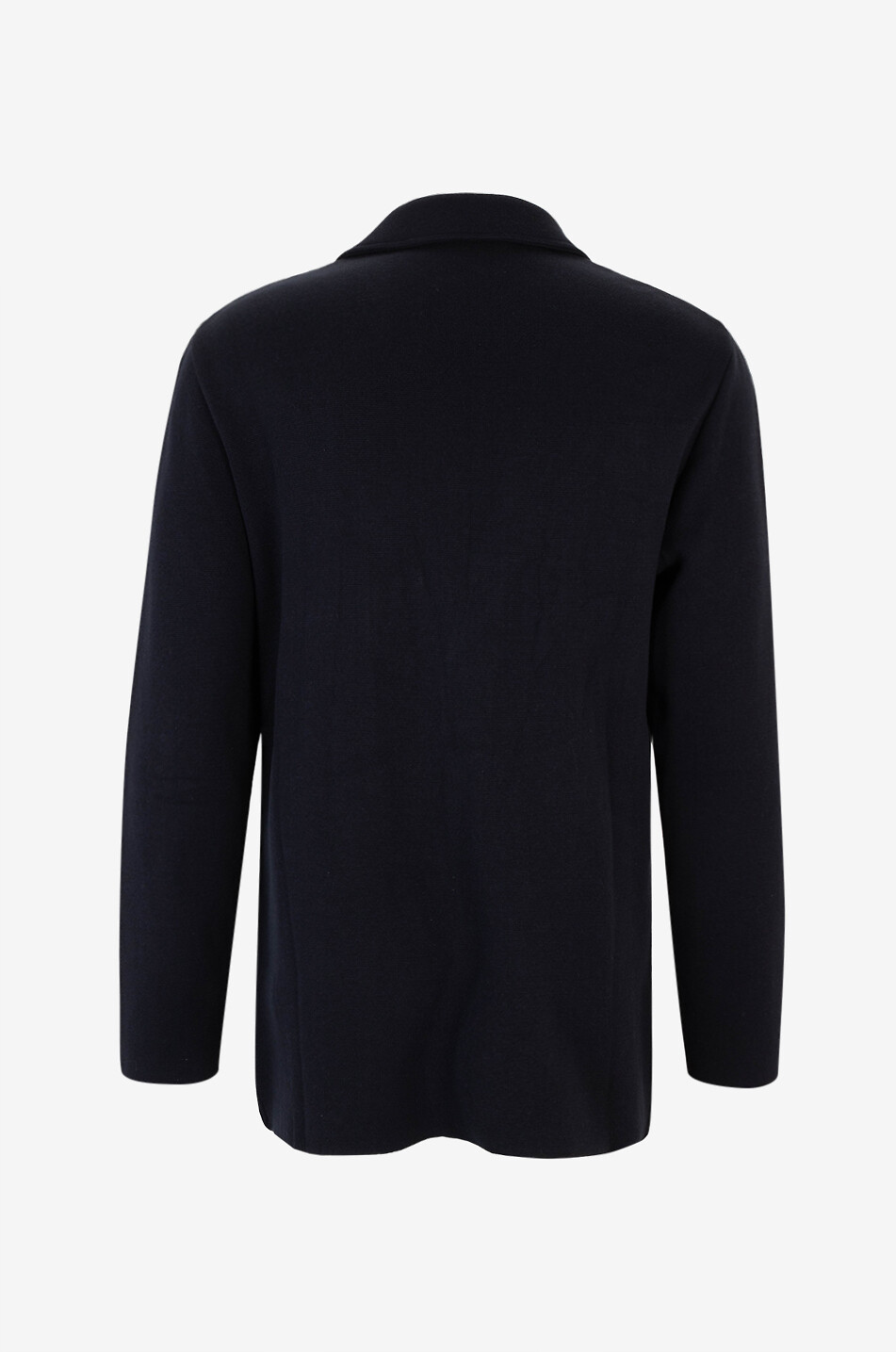 MAURIZIO BALDASSARI Silk and cotton knit blazer Men DARK BLUE 2