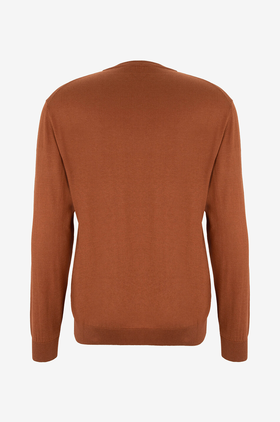MAURIZIO BALDASSARI Feiner Pullover mit Rundhalsausschnitt Herren MITTELBRAUN 2
