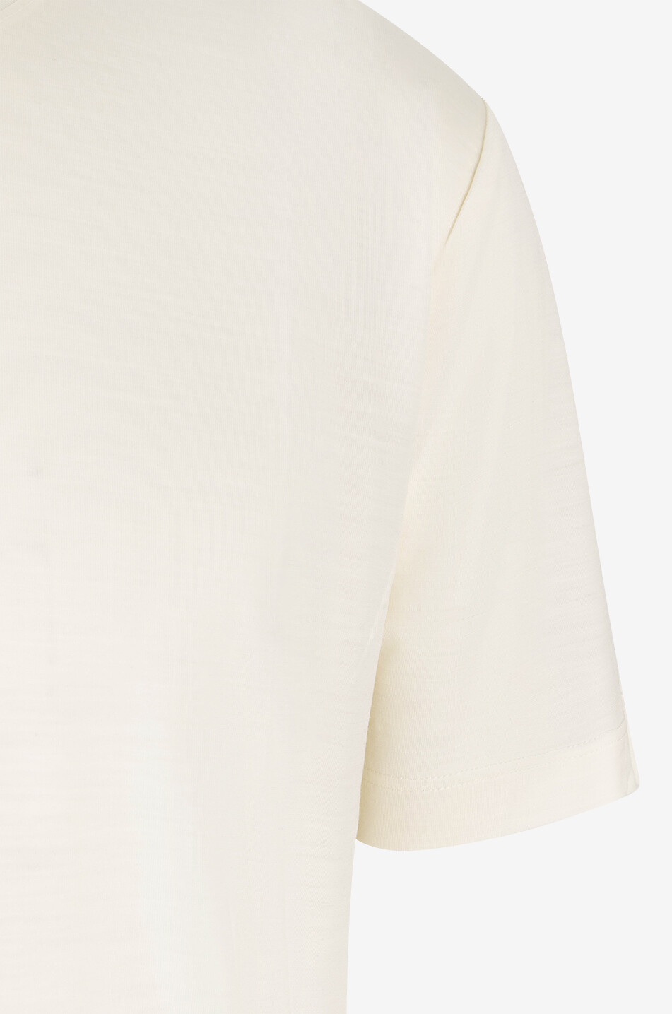 MARCO PESCAROLO T-shirt à manches courtes en coton James Homme BLANC CASSE 3