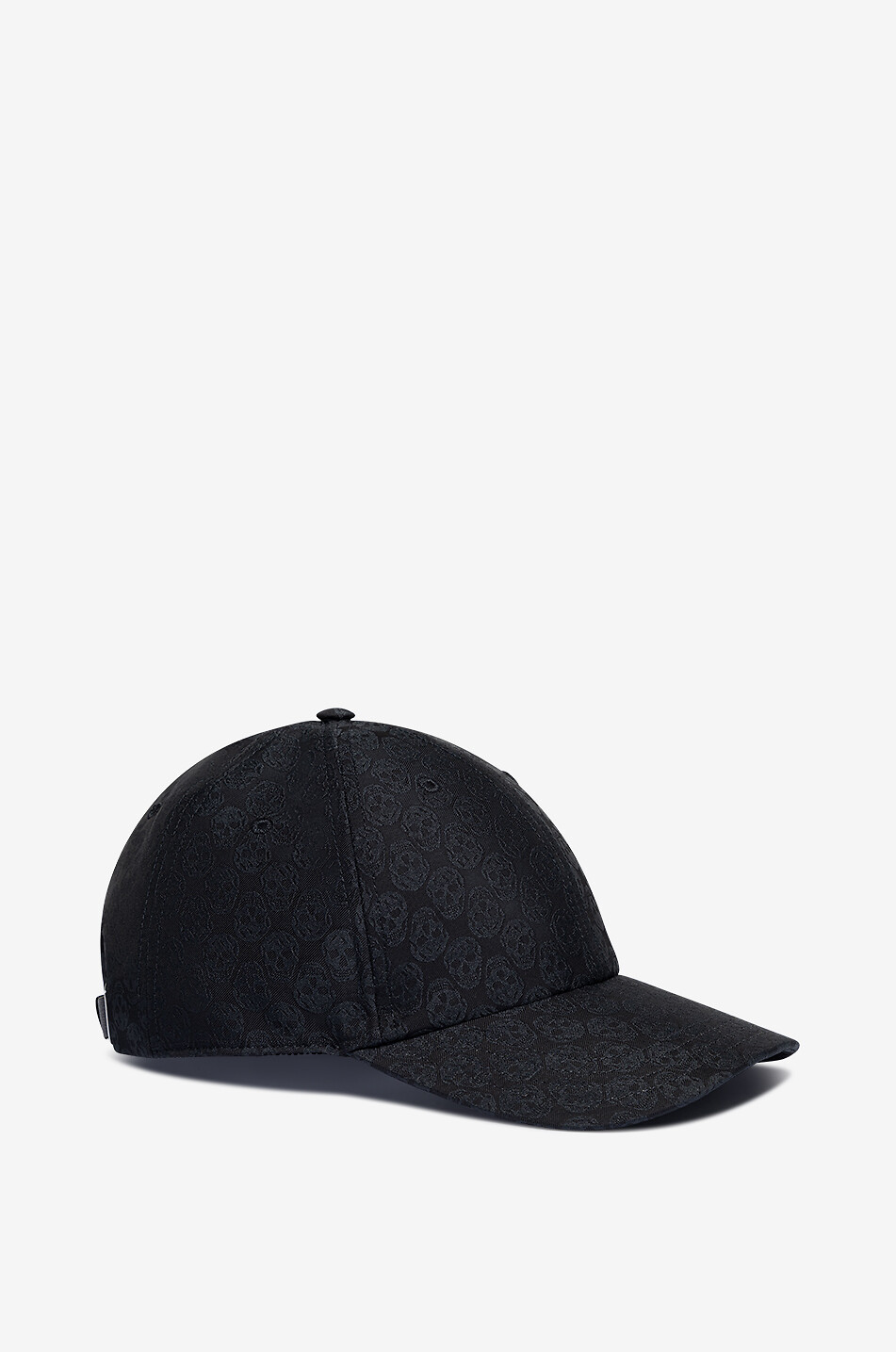 ALEXANDER McQUEEN Casquette en jacquard Skull Repeat Homme NOIR 2