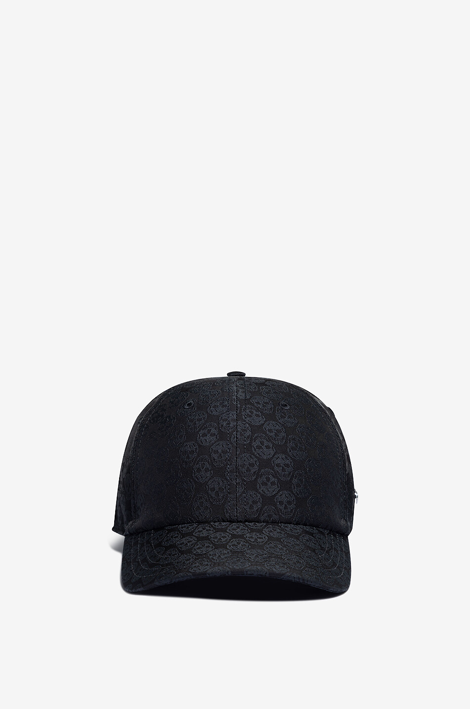 ALEXANDER McQUEEN Casquette en jacquard Skull Repeat Homme NOIR 1
