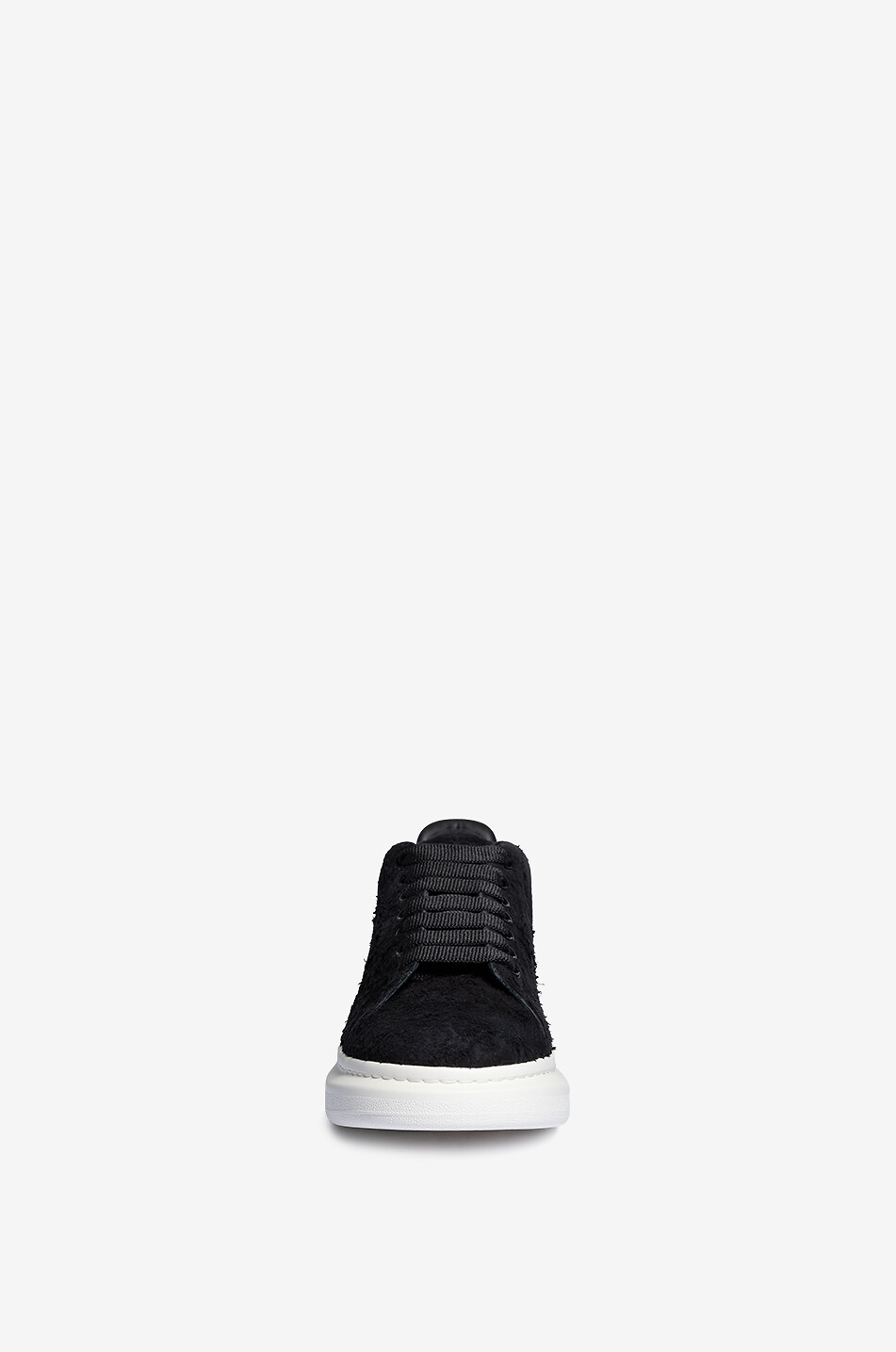Oversize brushed suede low-top snakers