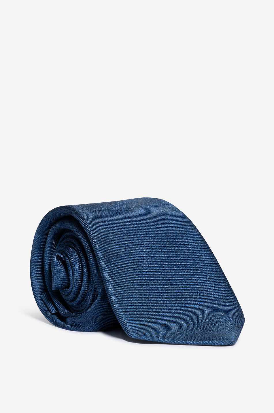 KITON Cravate en sergé de soie Homme BLEU MOYEN 1
