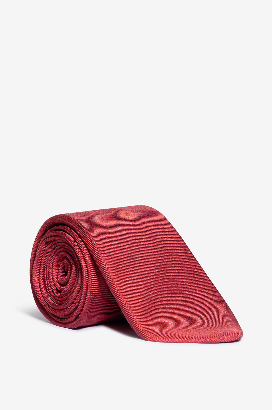 KITON Cravate en sergé de soie Homme ROUGE 1