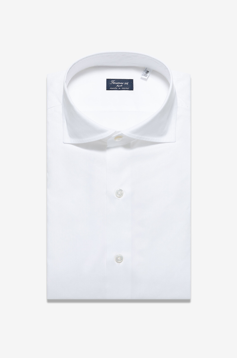 Langärmeliges Hemd aus Baumwolle Napoli