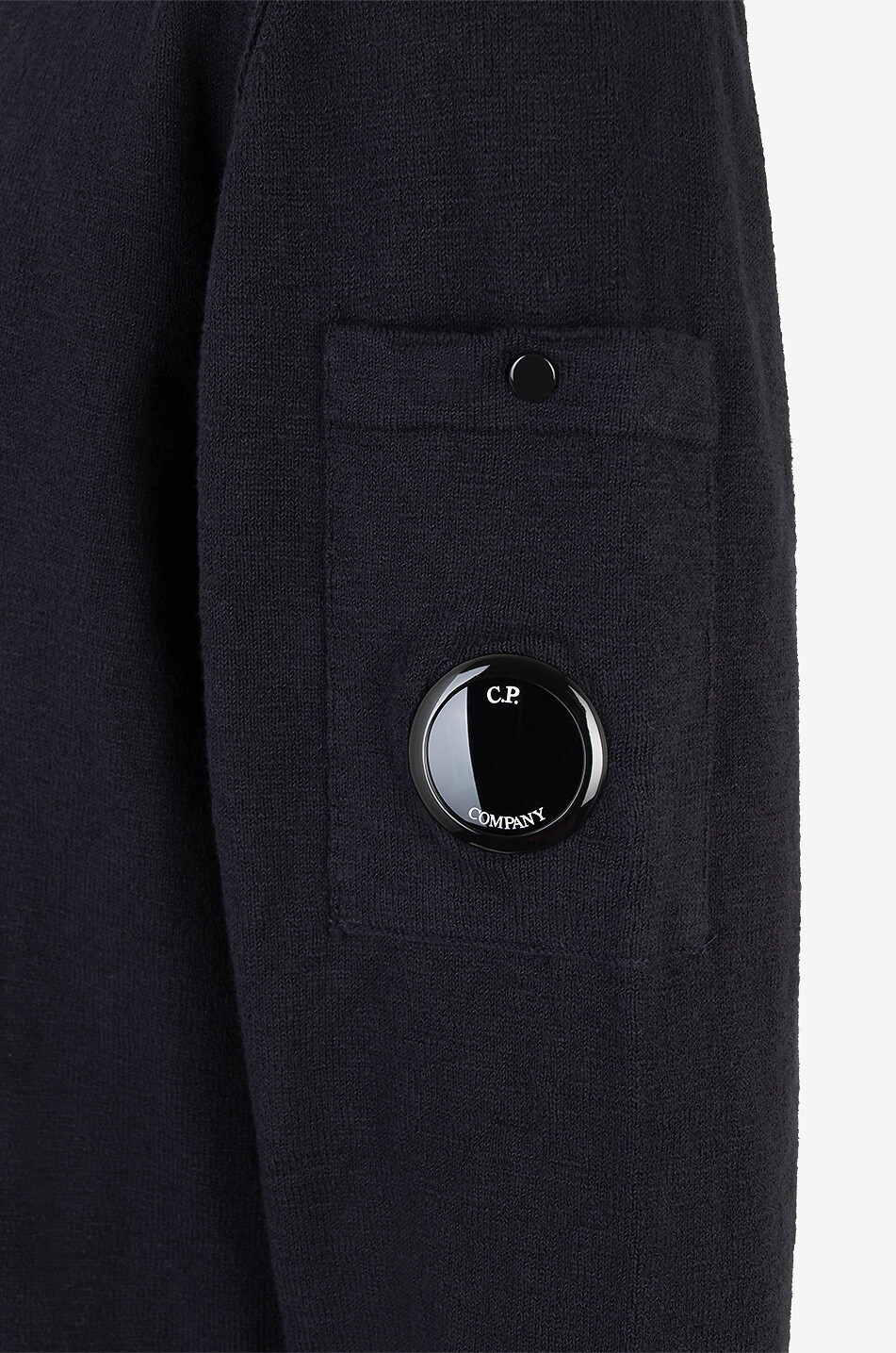 Lens vanisé cotton blend round neck jumper