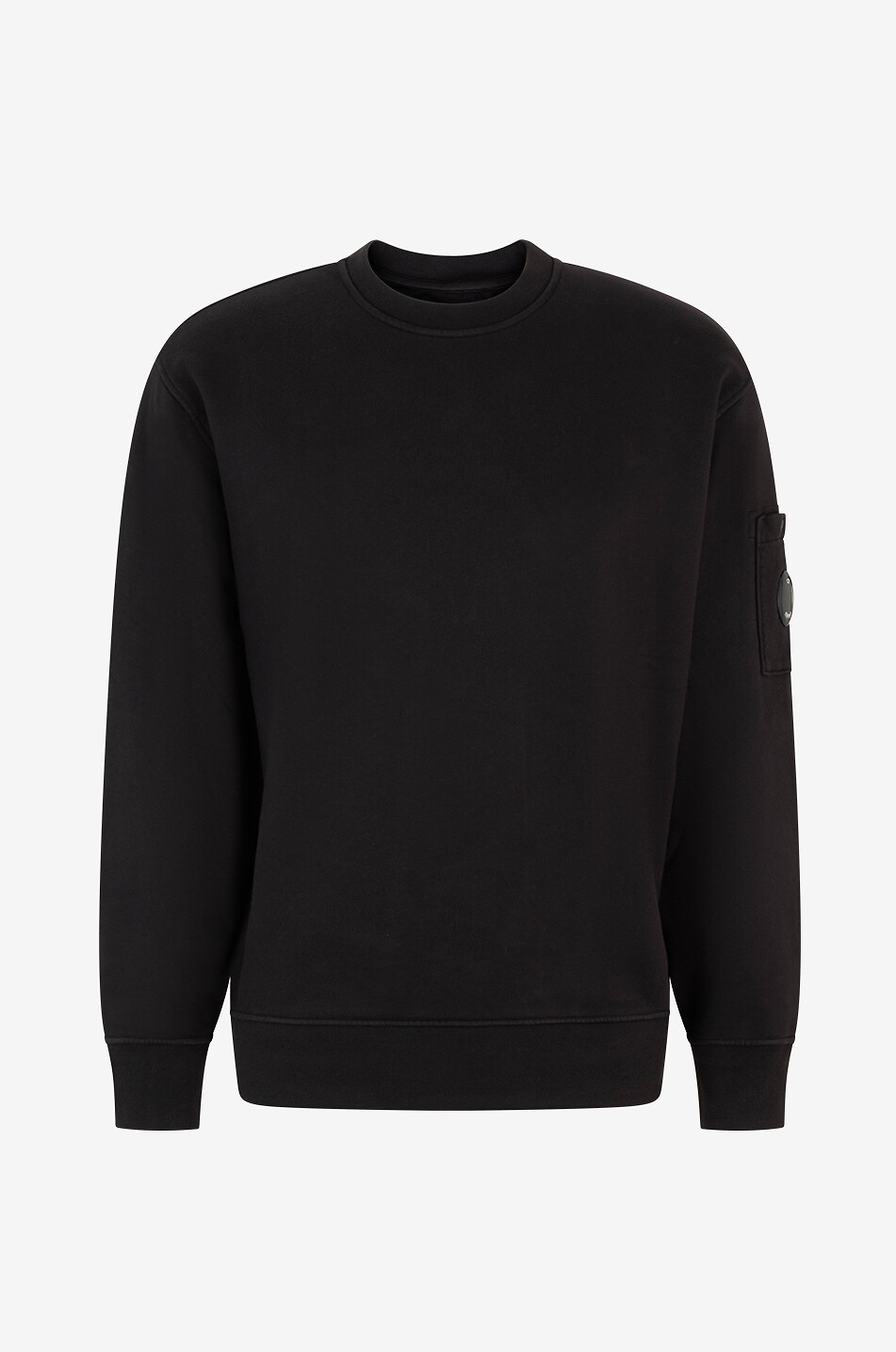 C.P. COMPANY Sweat-shirt à col rond Lens Homme NOIR 1