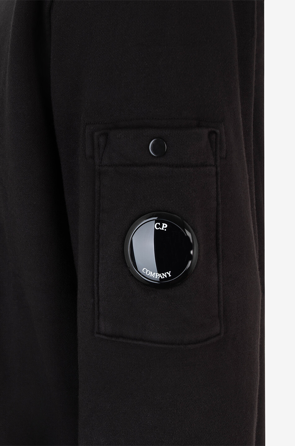 C.P. COMPANY Sweat-shirt à col rond Lens Homme NOIR 3