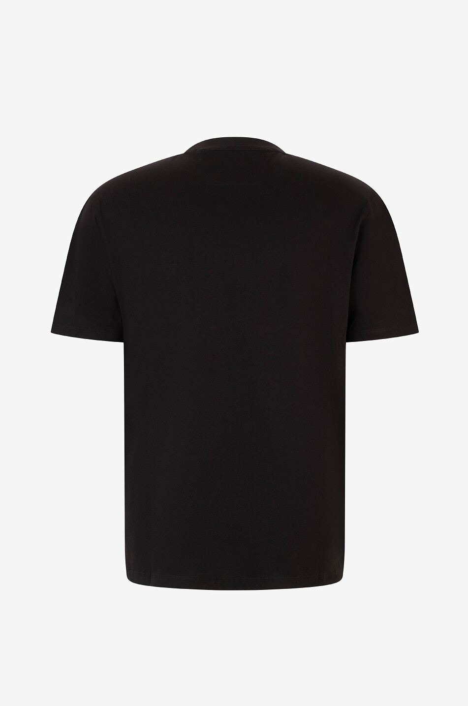 C.P. COMPANY Kurzarm-T-Shirt mit Logopatch 30/1 Jersey Herren SCHWARZ 2