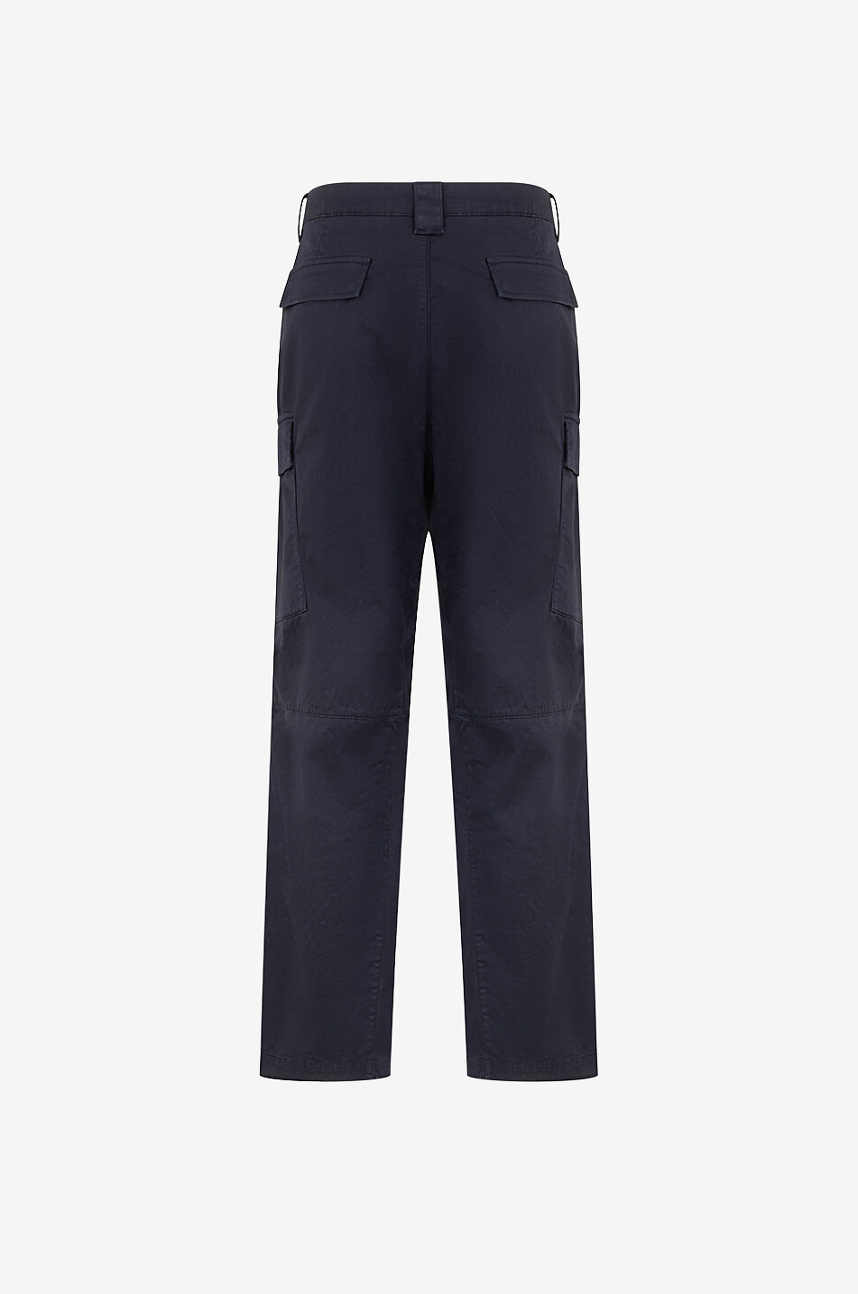 Weite Cargohose aus Baumwoll-Satinstretch Lens