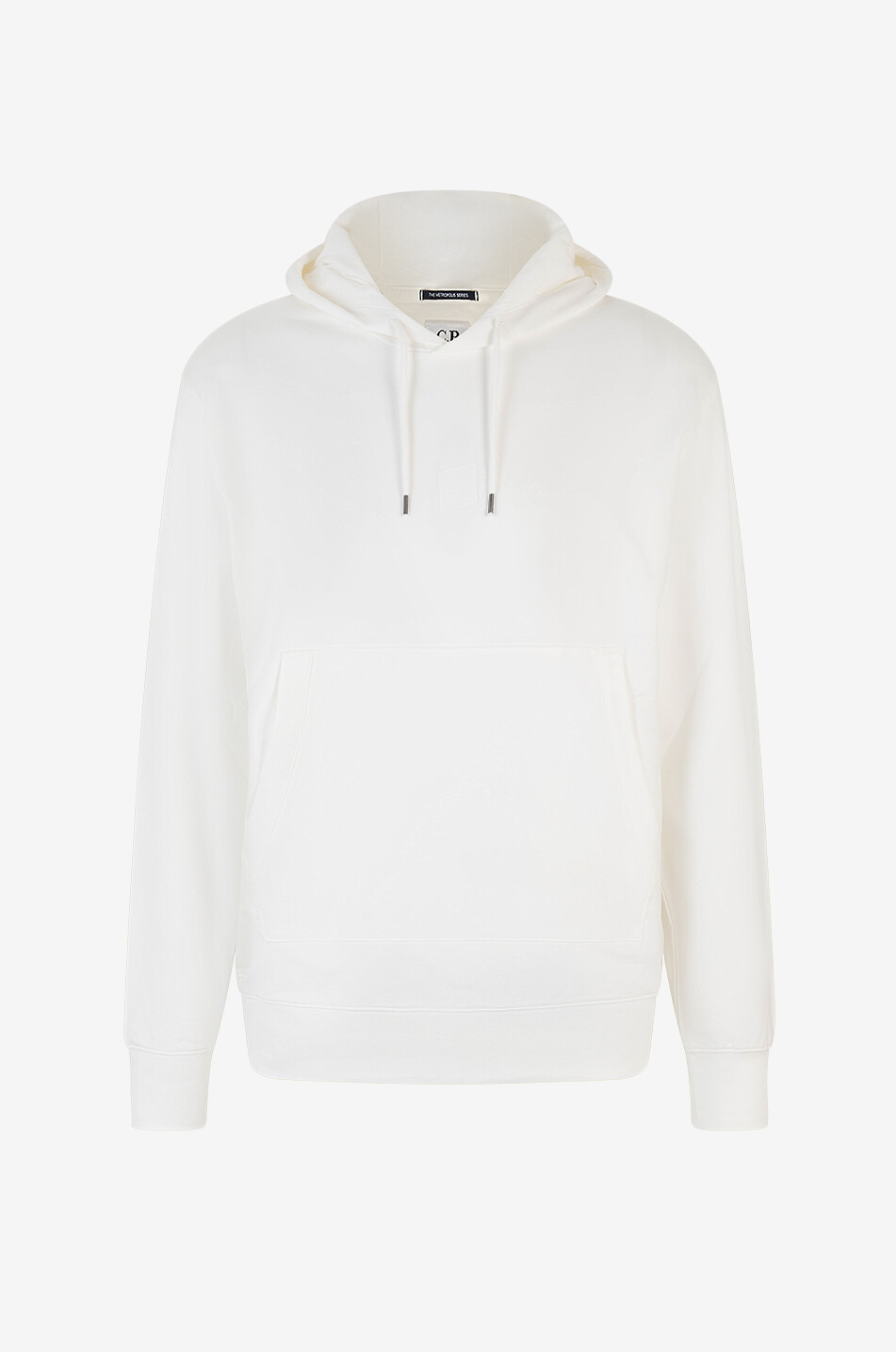 C.P. COMPANY Sweat-shirt à capuche stretch léger Metropolis Series Homme BLANC 1