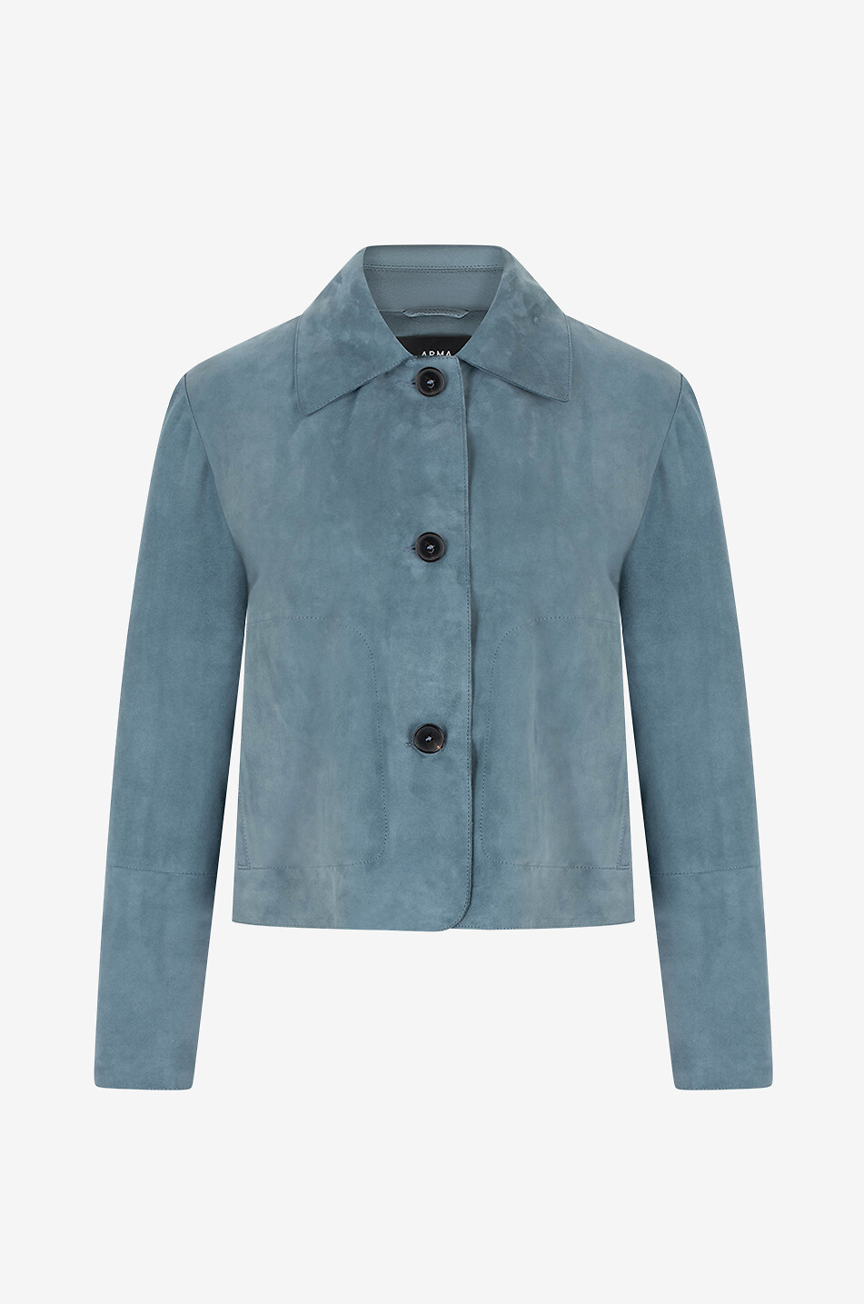 Boxy-Hemdjacke aus Wildleder Emy