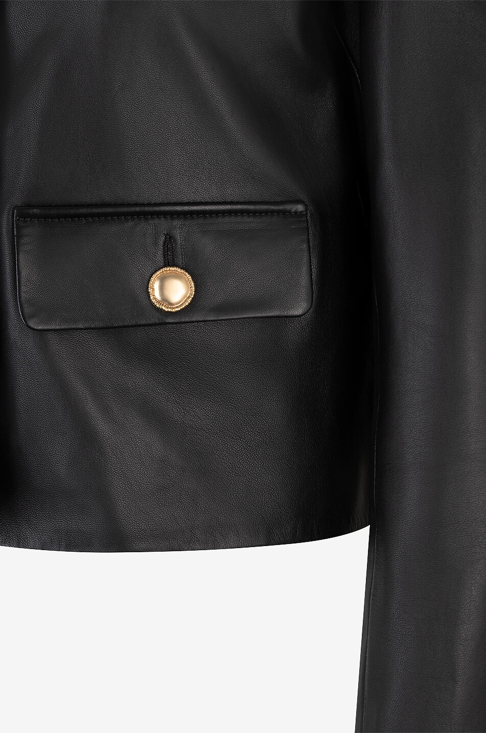 ARMA Veste tailleur en cuir d'agneau Gaya Femme NOIR 3