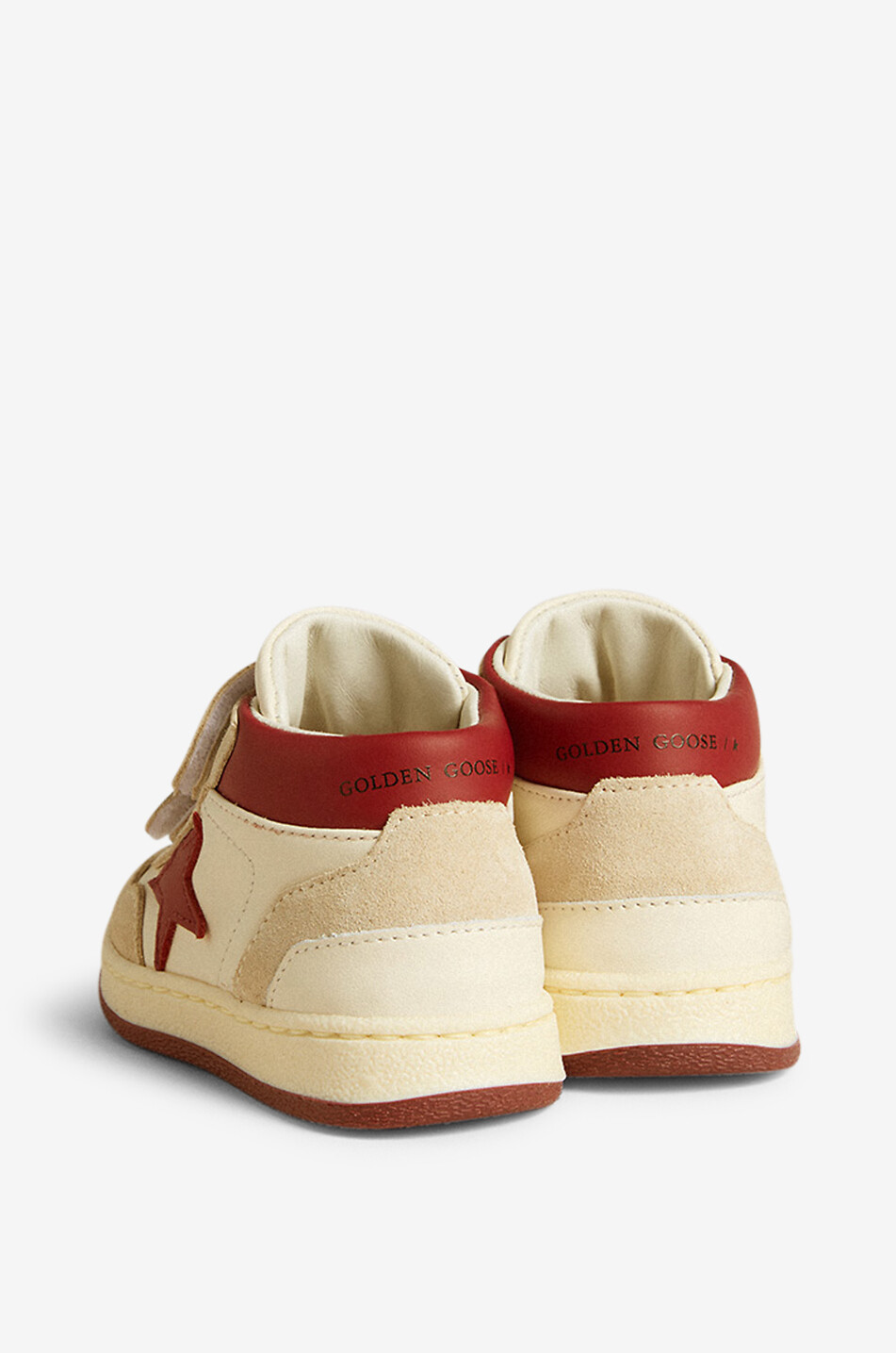 GOLDEN GOOSE Hohe Baby-Sneakers June Junior Baby ROT 4