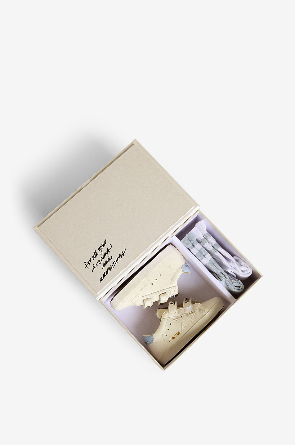 Coffret bébé baskets et chaussettes Baby School