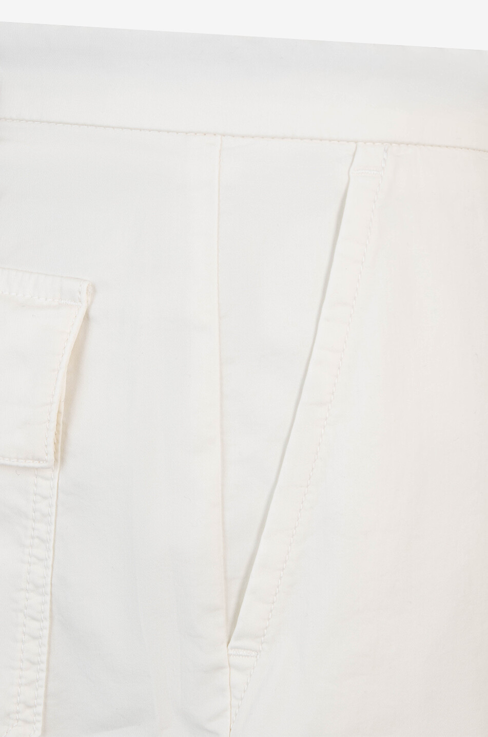 Baia cotton and silk casual trousers