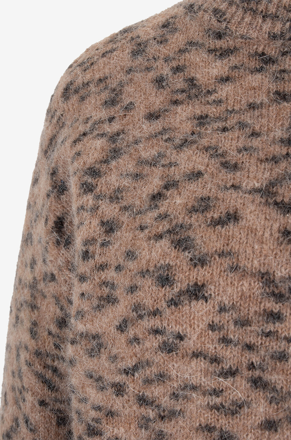 BALZAC PARIS Doudou mohair crewneck jumper Women BROWN 3