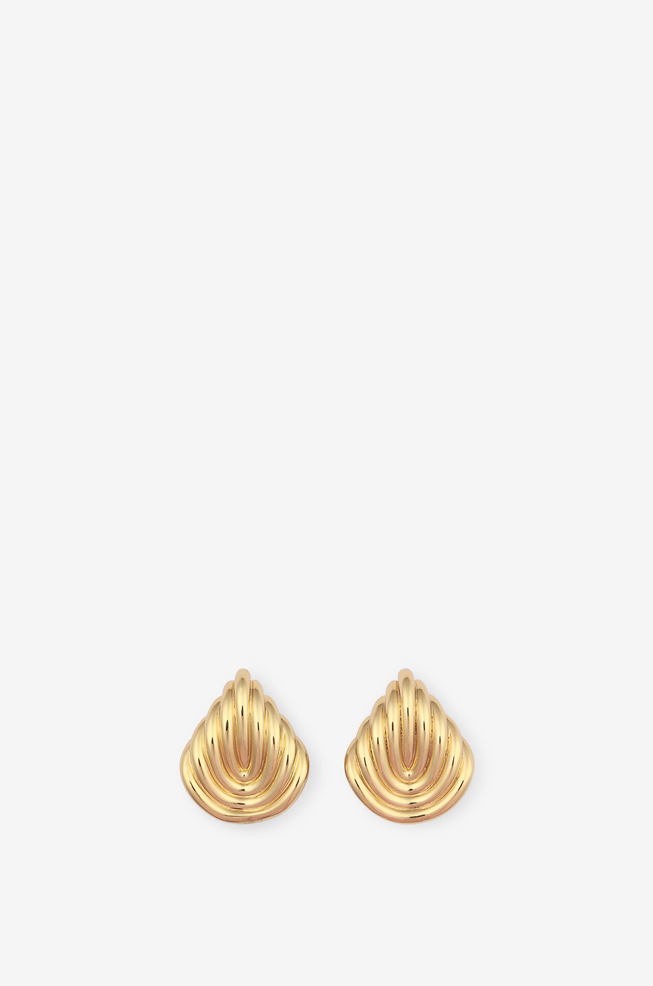 Boucles d'oreilles dorées Julietta x Cassetto JC1