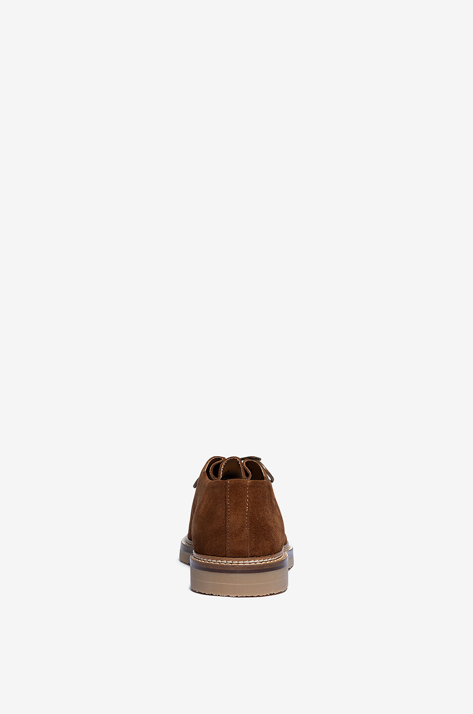 JACQUES SOLOVIERE Chaussures à lacets en daim Ray Homme MARRON FONCÉ 4
