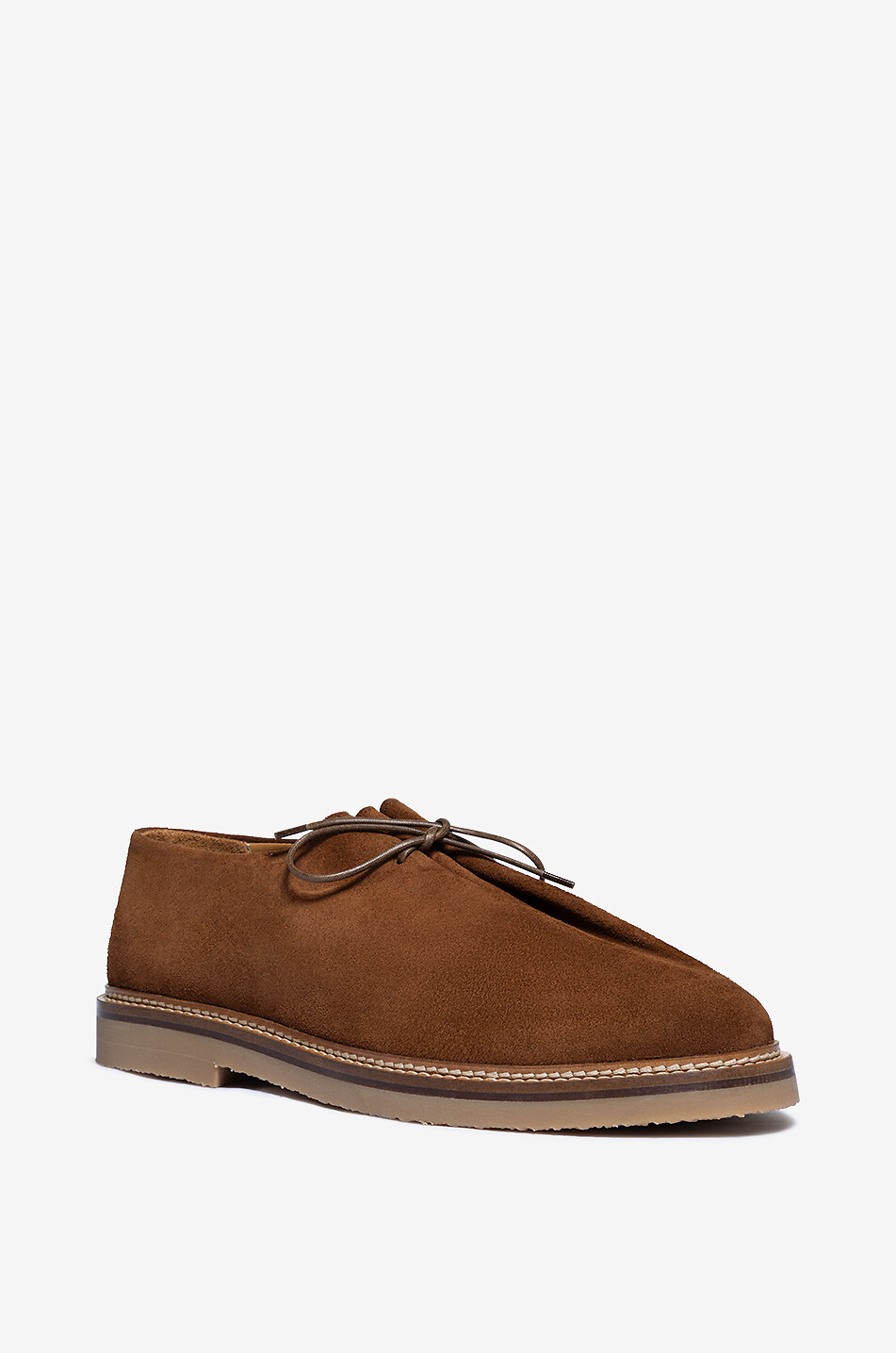 JACQUES SOLOVIERE Chaussures à lacets en daim Ray Homme MARRON FONCÉ 1