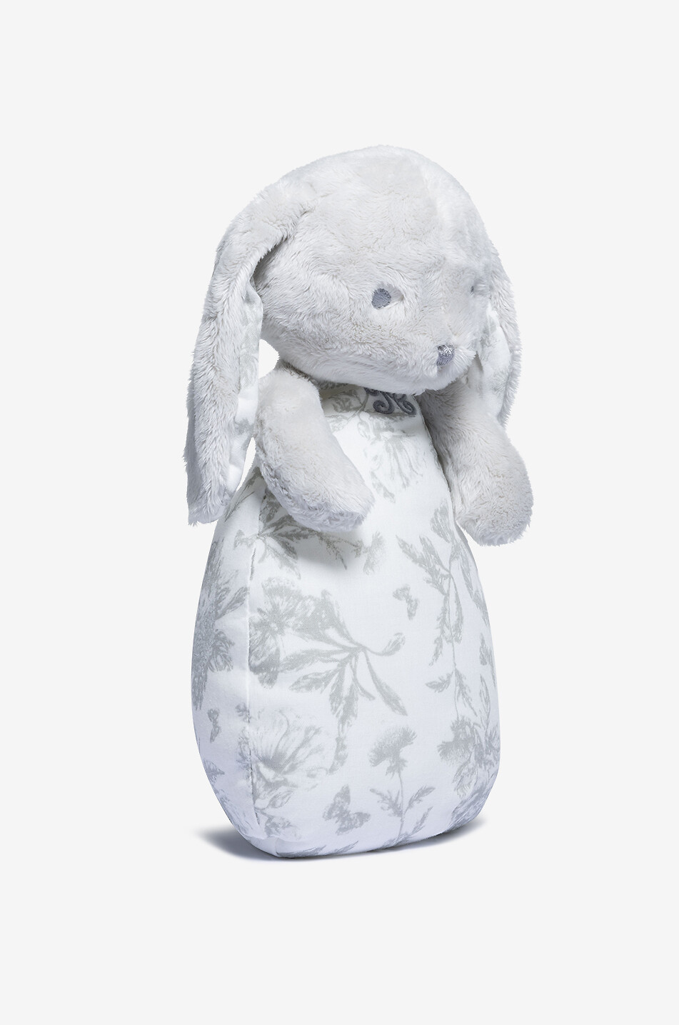 TARTINE ET CHOCOLAT Peluche veilleuse musicale Augustin le Lapin Bébé GRIS CLAIR 8