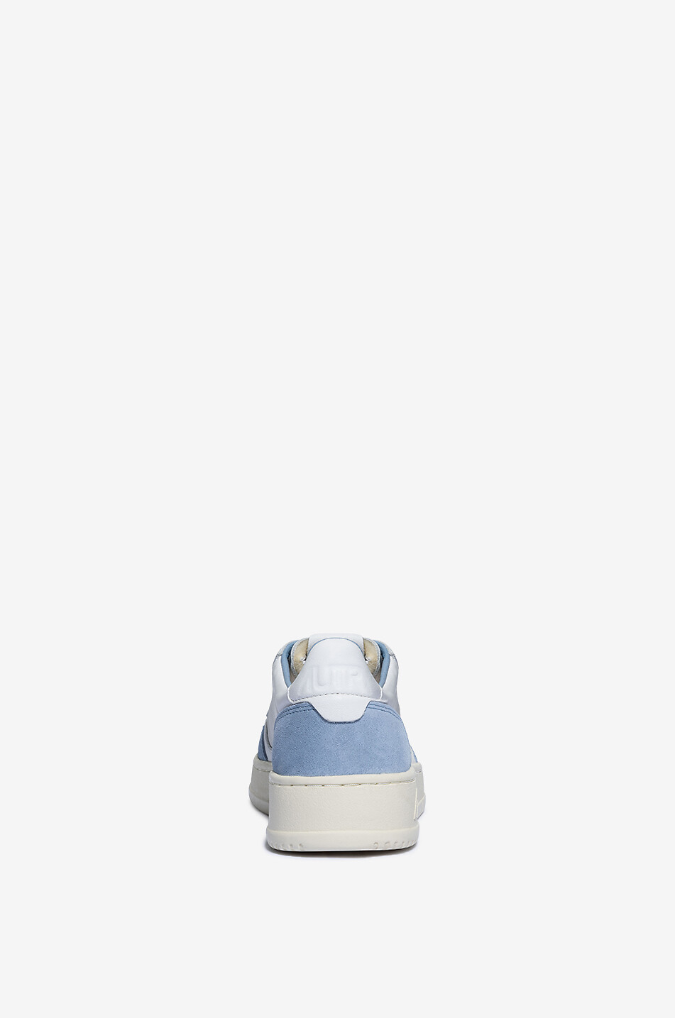 AUTRY Niedrige zweifarbige Schnürsneakers Medalist Damen HELLBLAU 4