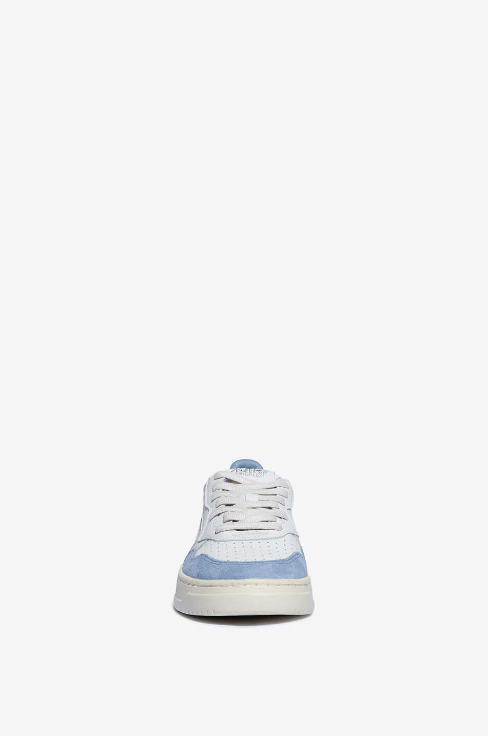 AUTRY Niedrige zweifarbige Schnürsneakers Medalist Damen HELLBLAU 2