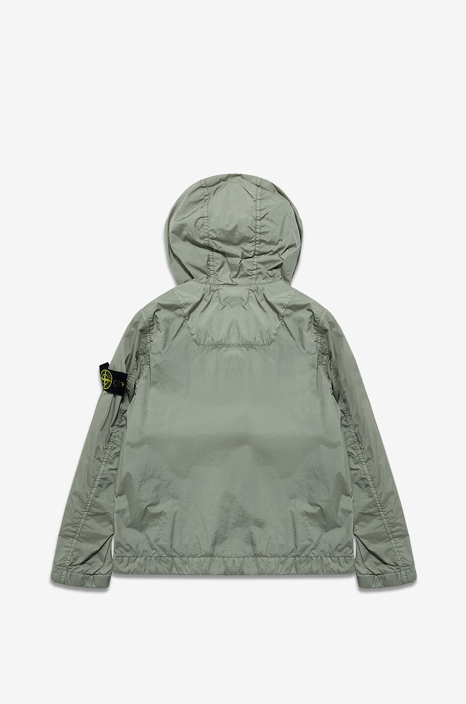 STONE ISLAND JUNIOR Regenjacke für Jungen 4100001 Nylon Metal In Econyl Junge HELLES KHAKI 2