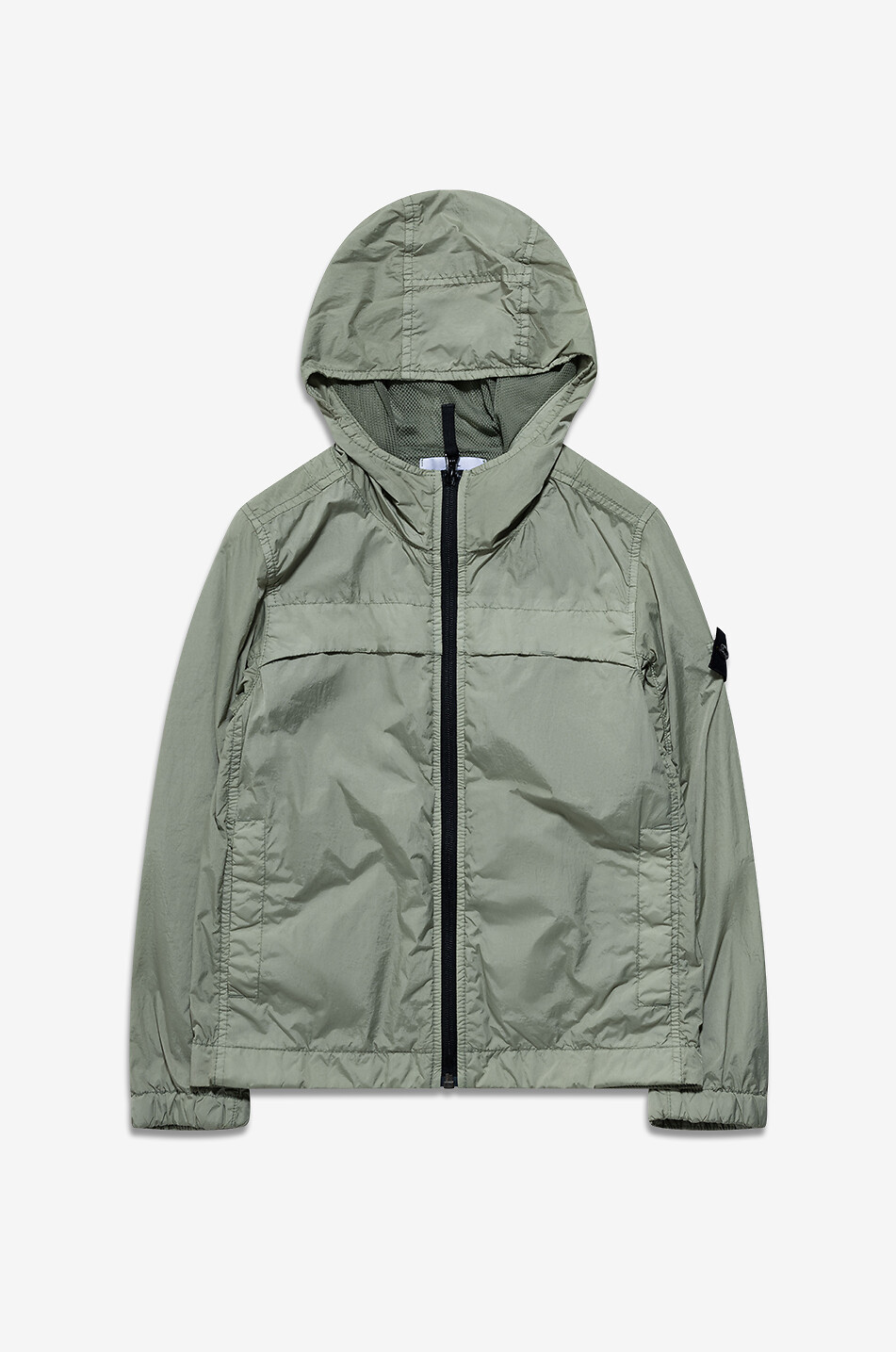 STONE ISLAND JUNIOR Regenjacke für Jungen 4100001 Nylon Metal In Econyl Junge HELLES KHAKI 1