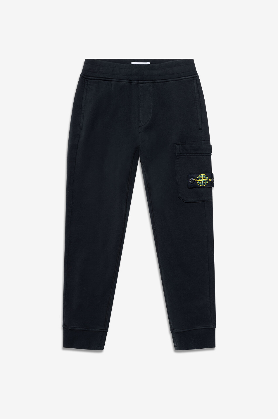 STONE ISLAND JUNIOR 6200005 boys' cotton joggers Boy BLACK 1